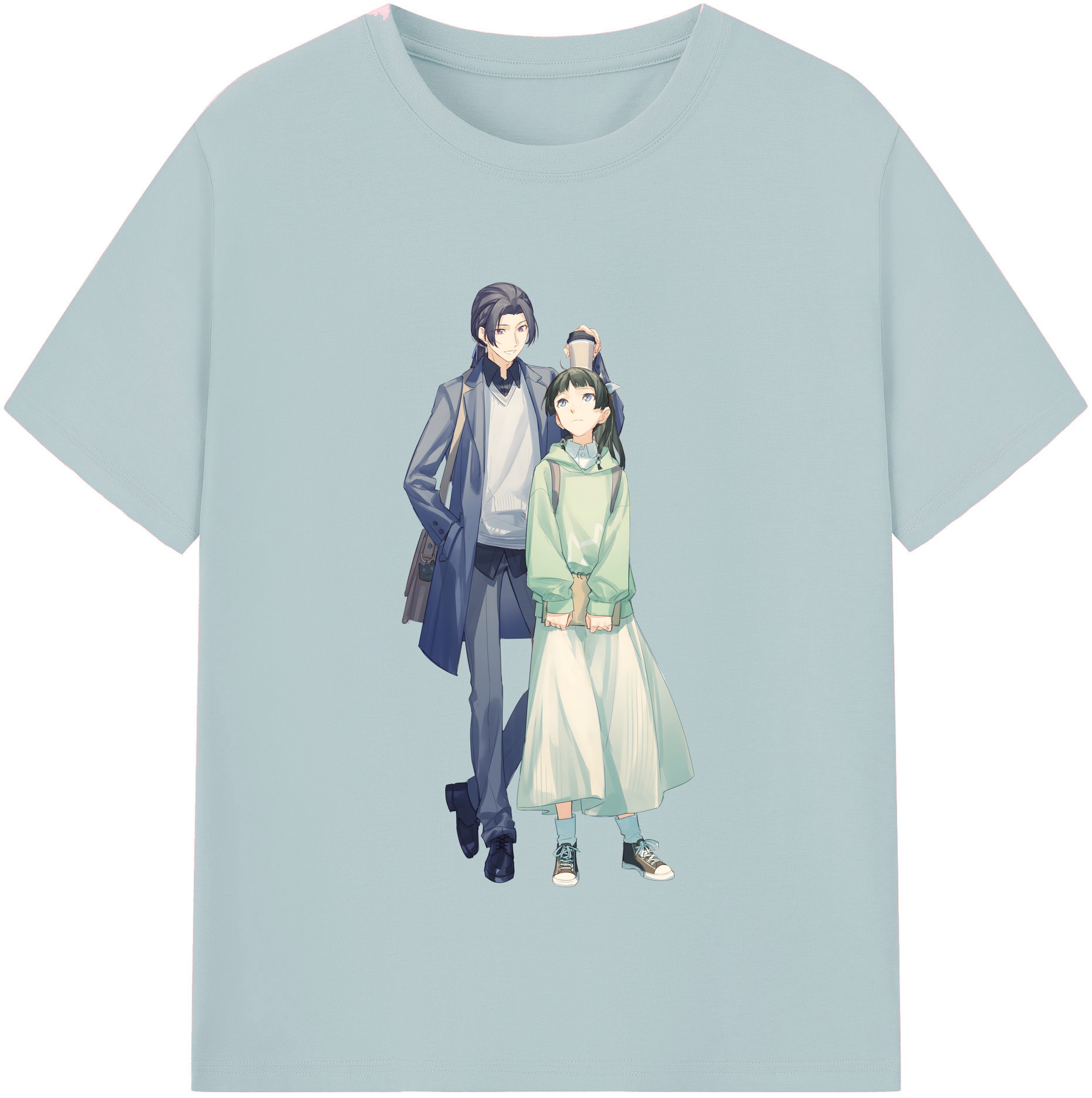 （画像用） 薬屋のひとりごと The Apothecary Diaries 綿100％半袖Tシャツ（フロントプリント）